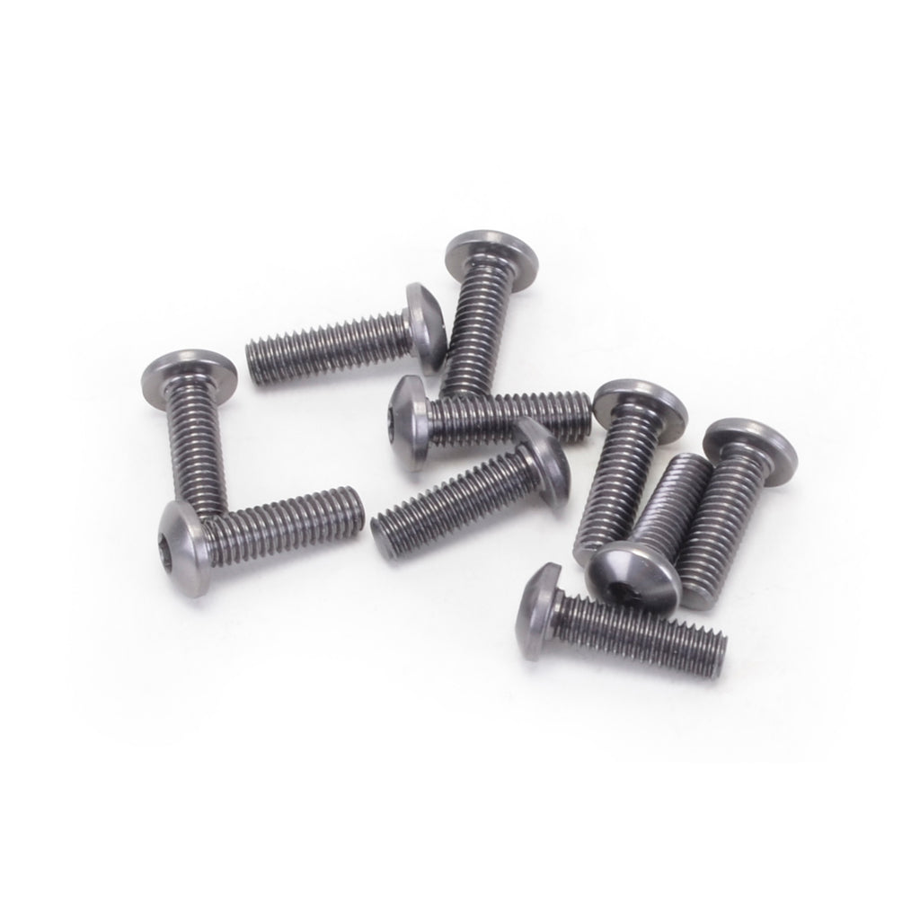 Schumacher CR316 Alloy Button Head Hex Screws M3x10 pk10 (CR316)