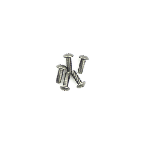 Schumacher CR328 Titanium Button Head Hex Screws M3x8 pk10 (CR328)