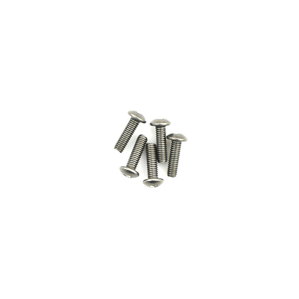 Schumacher CR329 Titanium Button Head Hex Screws M3x10 pk10 (CR329)