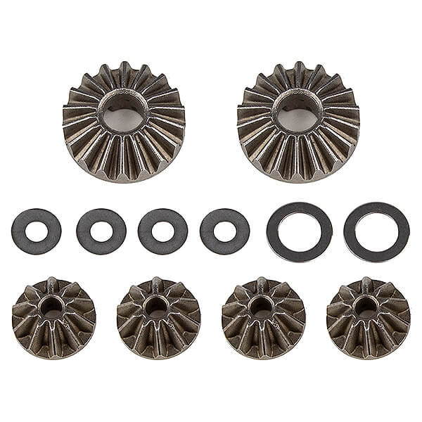 Associated Ballstud Washers 5.5 X 1.0Mm Blue Aluminium X10