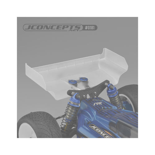 Schumacher JC0181 JConcepts-Aero S-Type 7inch Rear Wing, 2pc (JC0181)