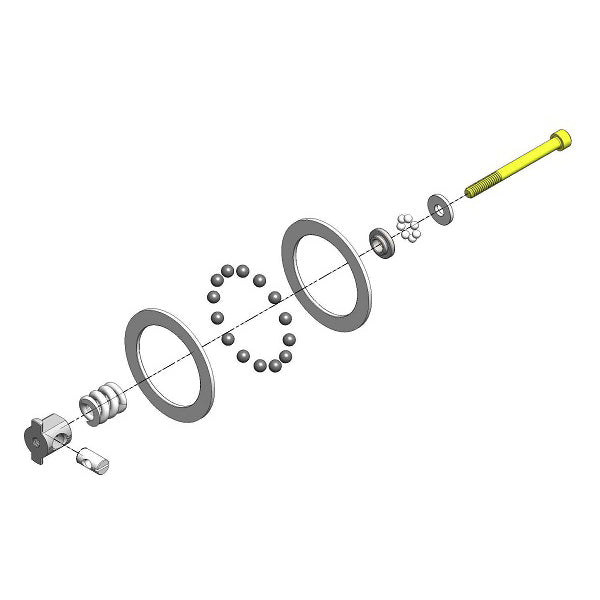 MIP Super Ball Diff Carbide Rebuild Kit - All Team Associated 1/10th Vehicles (17095)