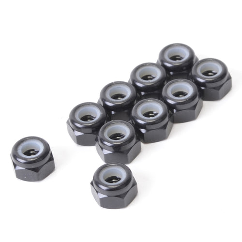 Schumacher U4241 SPEED PACK - M3 Alloy Nyloc Nuts - Black - pk10 (4241)
