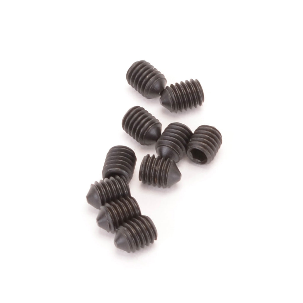 Schumacher U4662 SPEED PACK - M3x4 Grub Screw - Cone Point (10pcs) (4662)