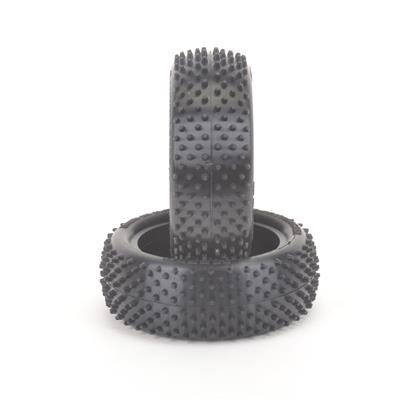 Schumacher U6889 Mezzo Tyres - 1:10 Front 4WD - Silver (pr) (6889)