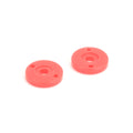 Schumacher U7087 Big Bore Piston - 2 Hole Red 1.70 (pr)  (7087)