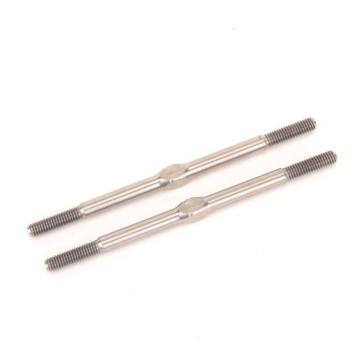 Schumacher U7319 Titanium Turnbuckle - 60mm - Silver - pr (7319)