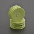 Schumacher U7458 Wheel Front 4WD - Yellow - pr (7458)