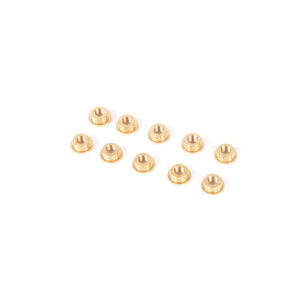 Schumacher U7689 M3 Brass Inserts - pk10 (7689)