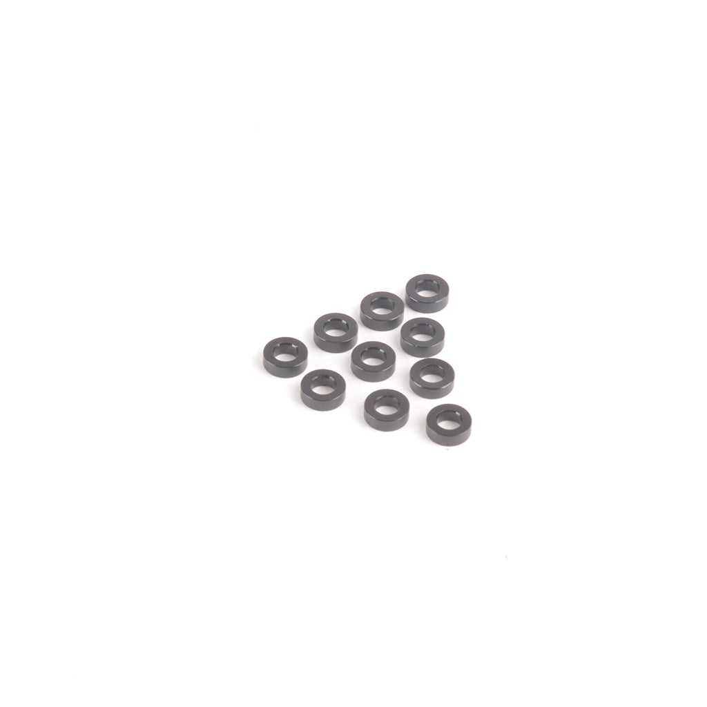 Schumacher U7711 M3 Black Alloy Washers 2.00mm (pk10) (7711)