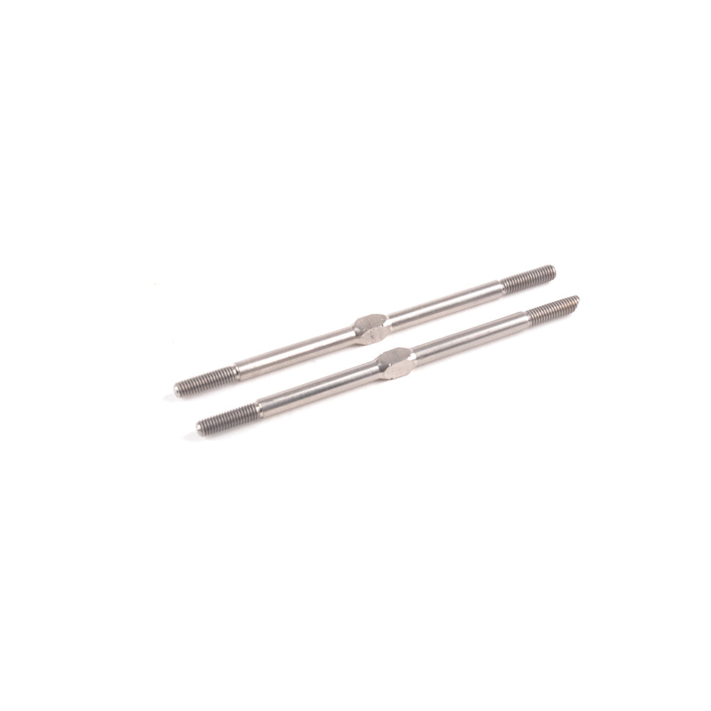 Schumacher U7857 Titanium Turnbuckle - 71mm - Silver (pr) (7857)
