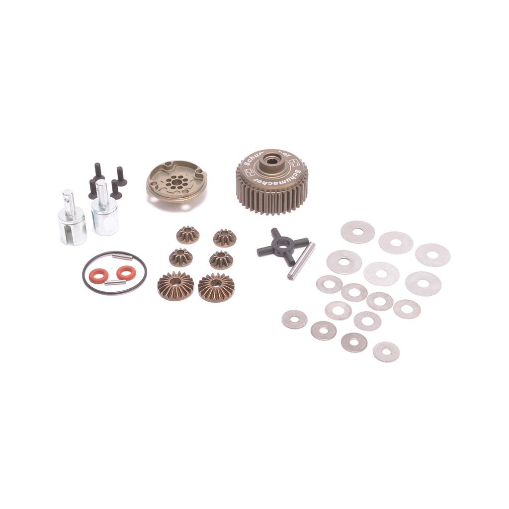 Schumacher U8396 Alloy Diff Complete V2 - KR,KD,LD/2/3,ST/2 (8396)