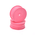 Schumacher U8690 Wheel; Hex Front - Pink- 4WD - pr (8690)
