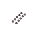 Schumacher U8794 M3 Brass Black Thread Inserts - pk10 (8794)