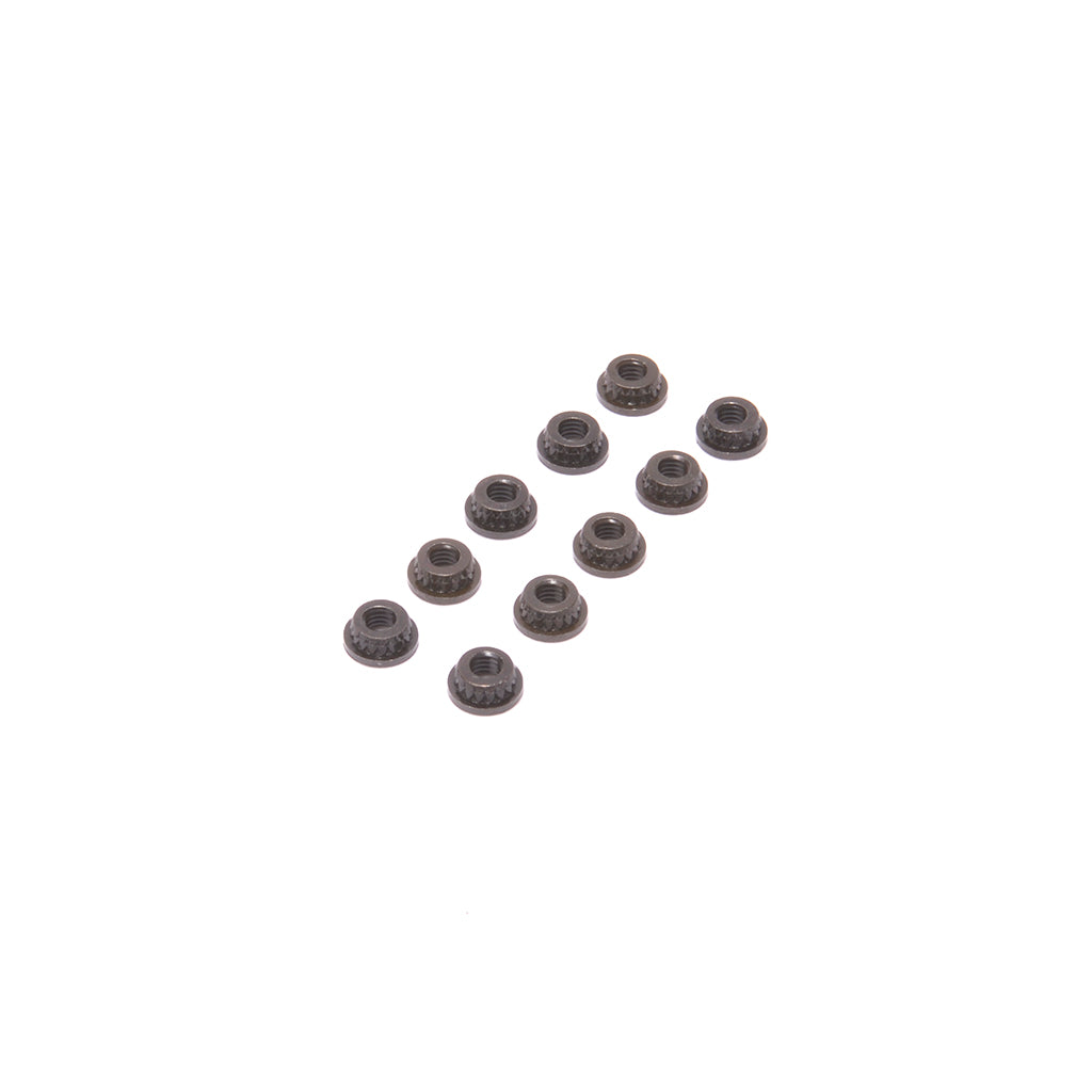 Schumacher U8794 M3 Brass Black Thread Inserts - pk10 (8794)