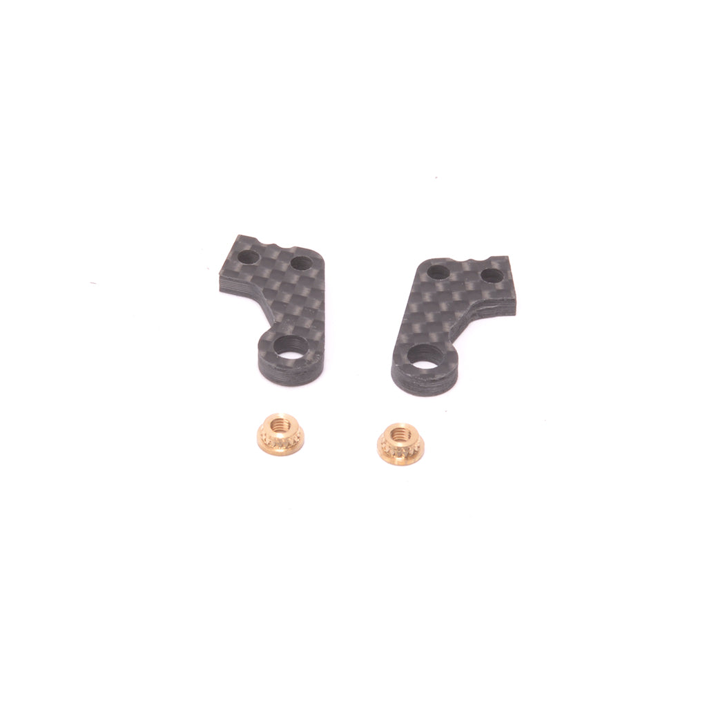 Schumacher U8814 C/F Recon Steering Arm 2 Notch - L1R/PB (pr) (8814)