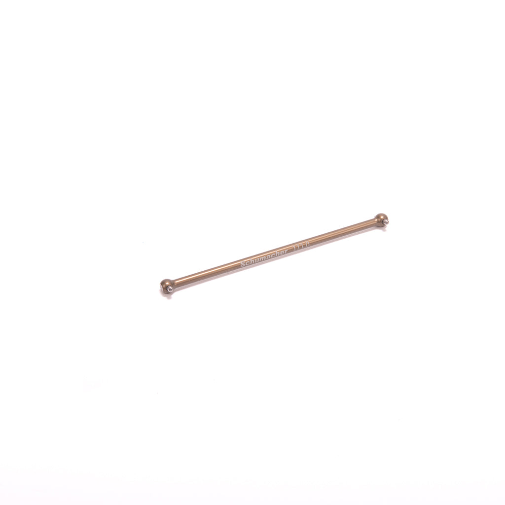 Schumacher U8897 Alloy Rear Centre Driveshaft (111mm) -Diff- CAT PB (8897)