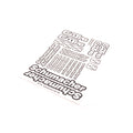 Schumacher U9210 Decal - CAT PB