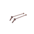 Schumacher U9222 CVD Front Driveshaft 74mm (pr) - CAT PB (9222)